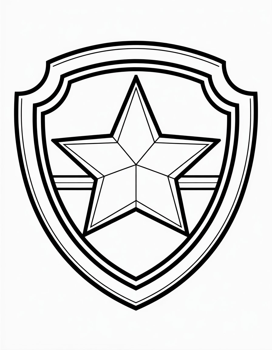 Chase's Police Badge